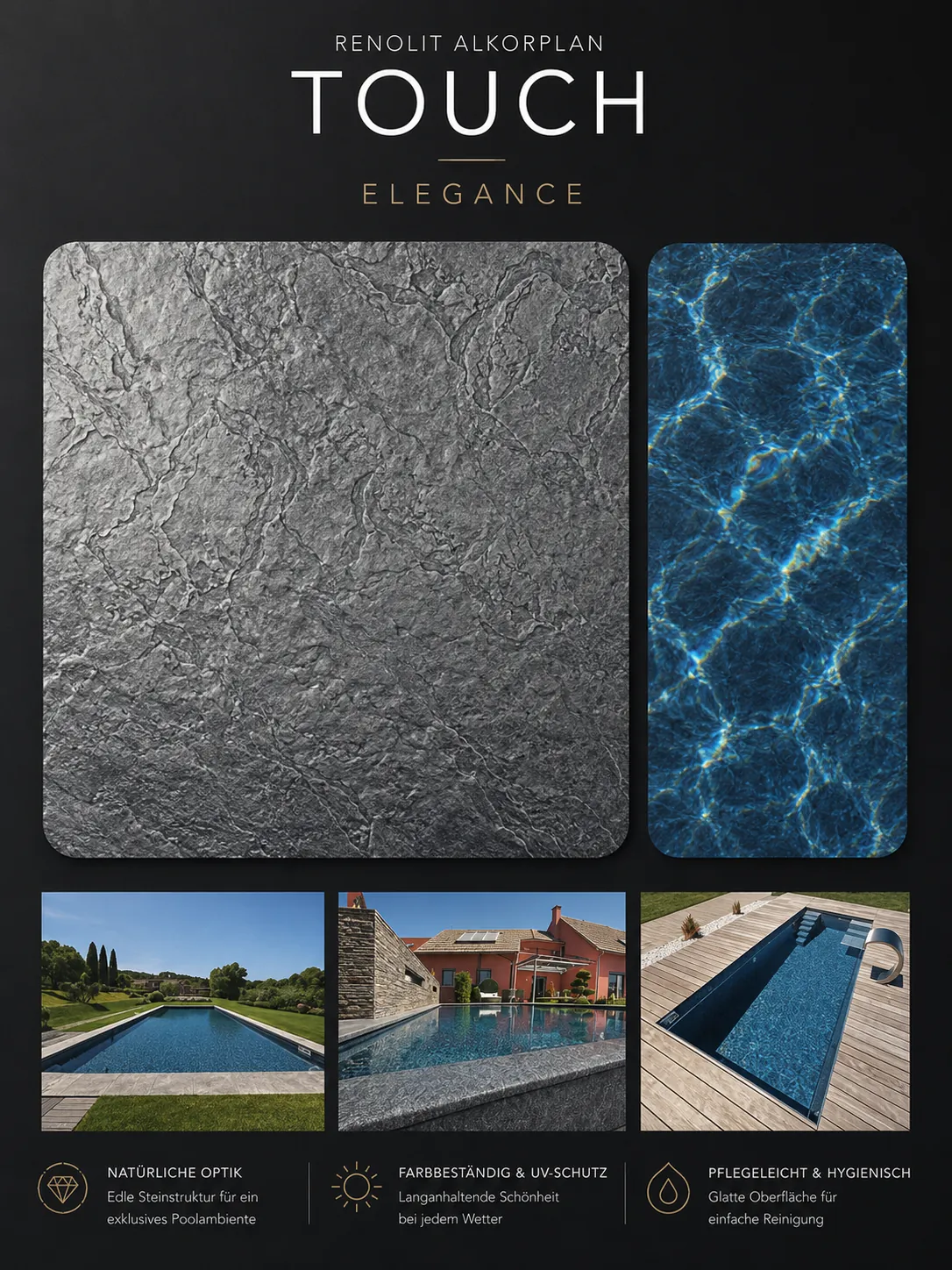 RENOLIT Alkorplan Touch Elegance Poolfolie