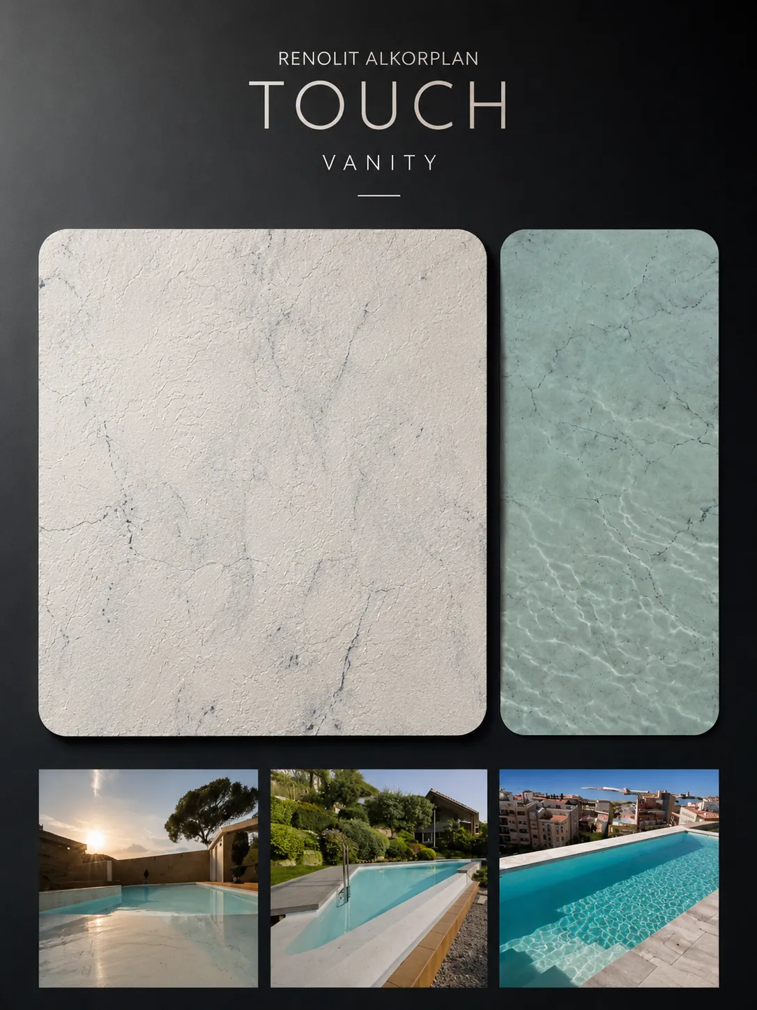 RENOLIT Alkorplan Touch Vanity Poolfolie